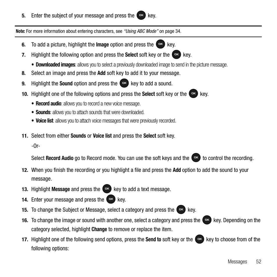 Samsung SGH-T109OGATMB User Manual | Page 55 / 128