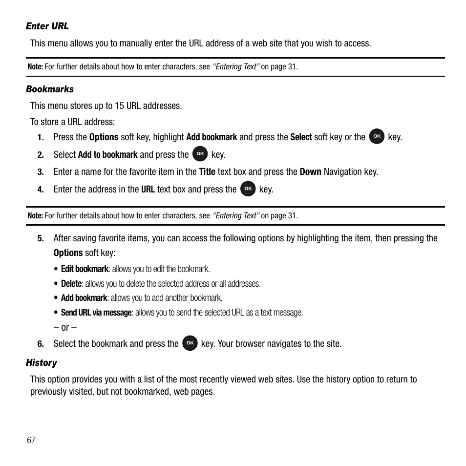 Samsung SGH-T109OGATMB User Manual | Page 70 / 128