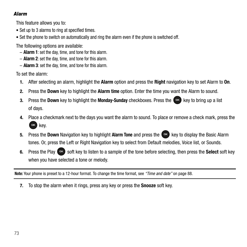 Samsung SGH-T109OGATMB User Manual | Page 76 / 128