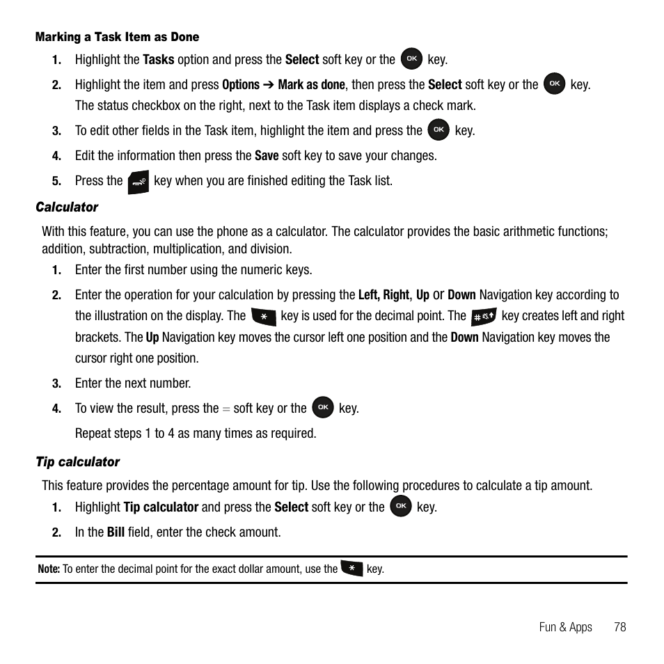 Samsung SGH-T109OGATMB User Manual | Page 81 / 128