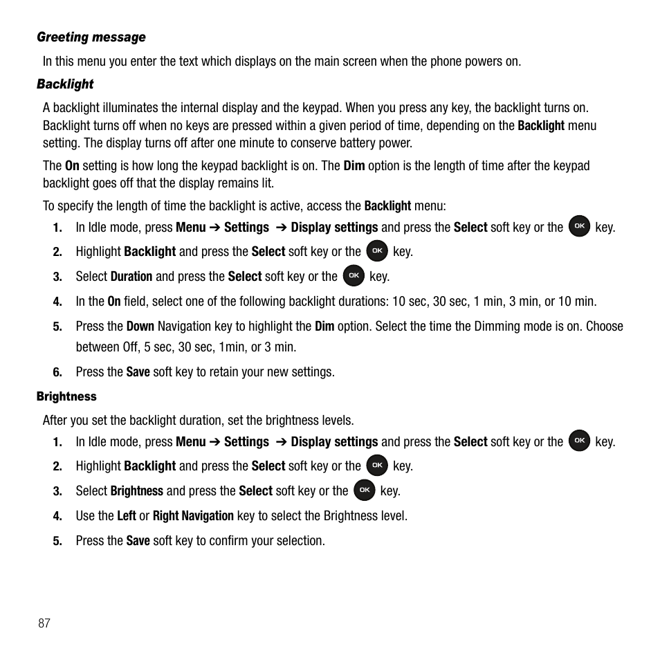 Samsung SGH-T109OGATMB User Manual | Page 90 / 128