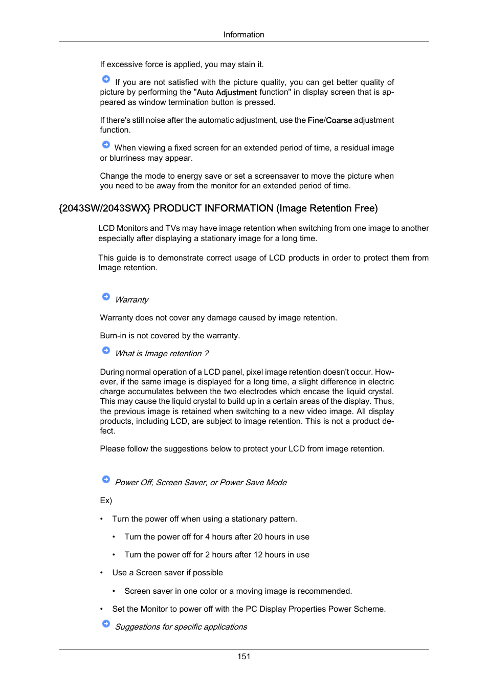 Samsung LS22MYZKFV-XAA User Manual | Page 152 / 172