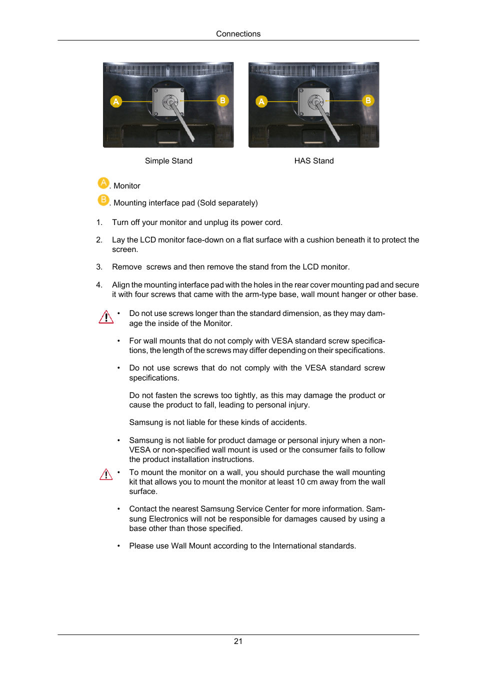 Samsung LS22MYZKFV-XAA User Manual | Page 22 / 172