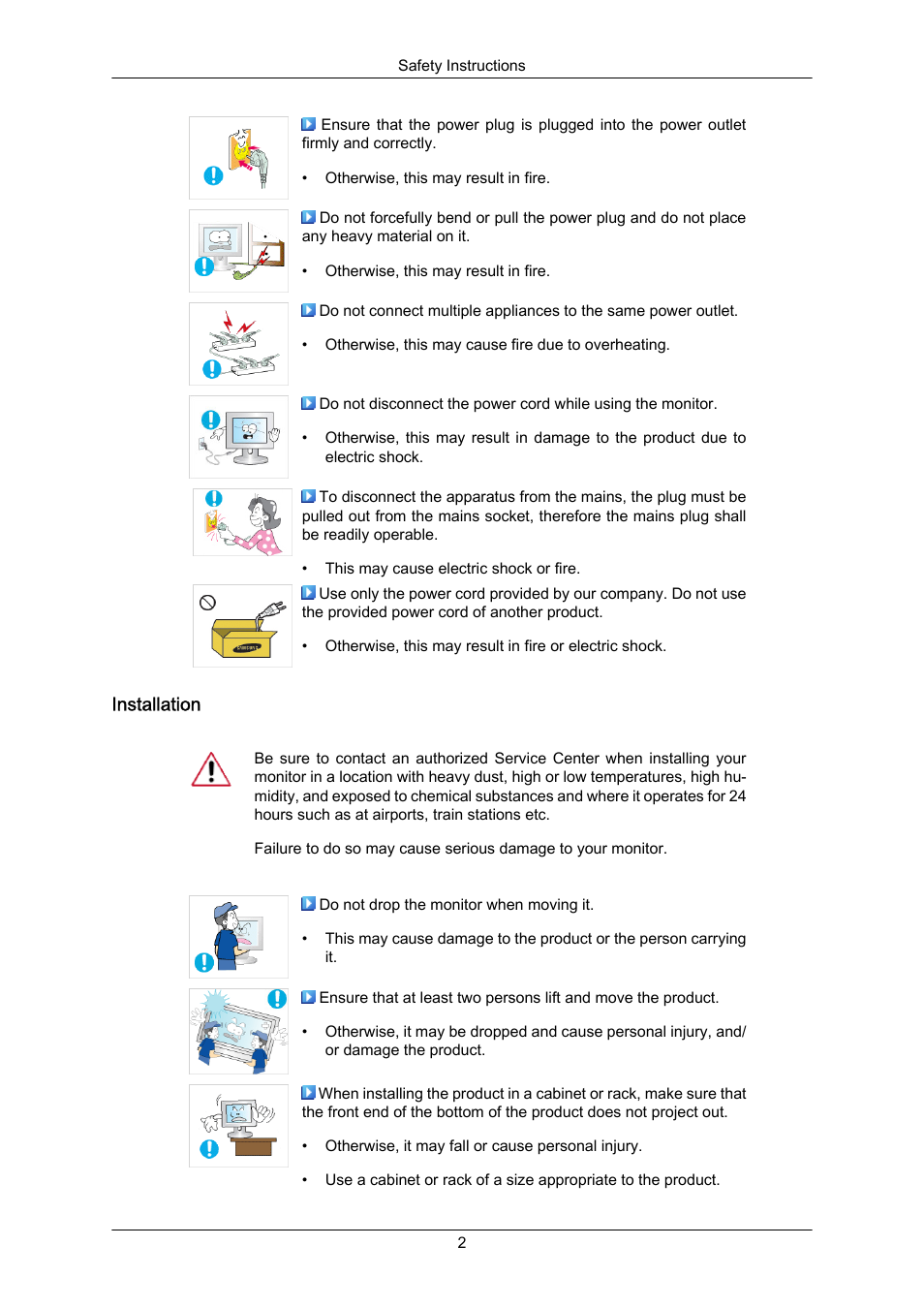 Installation | Samsung LS22MYZKFV-XAA User Manual | Page 3 / 172