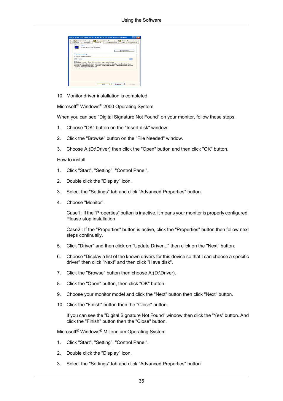 Samsung LS22MYZKFV-XAA User Manual | Page 36 / 172