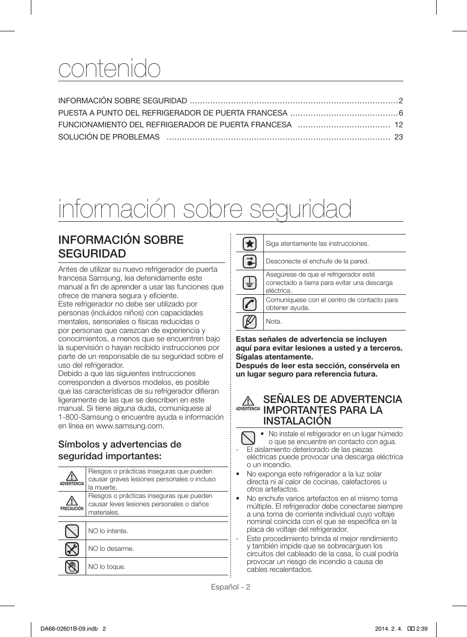 Samsung RF261BIAESR-AA User Manual | Page 30 / 84