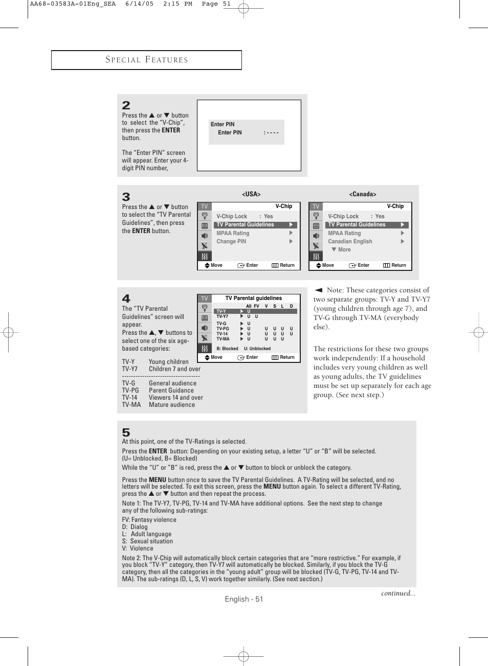 Samsung TXR2735X-XAA User Manual | Page 51 / 64