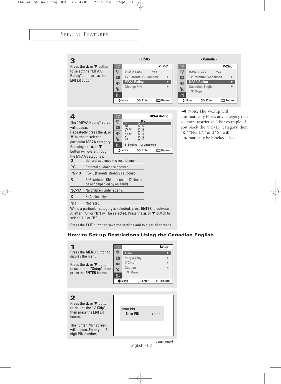 Samsung TXR2735X-XAA User Manual | Page 53 / 64