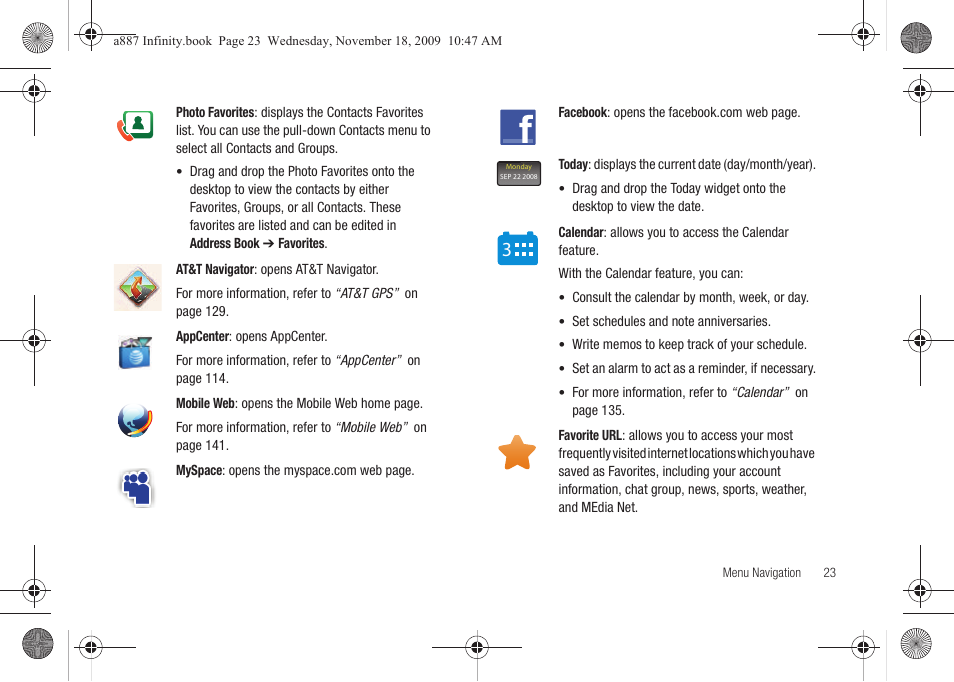 Samsung SGH-A887ZKAATT User Manual | Page 27 / 190