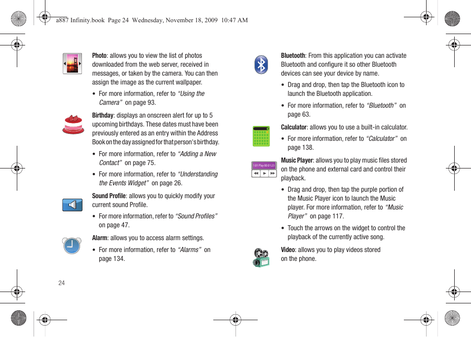 Samsung SGH-A887ZKAATT User Manual | Page 28 / 190