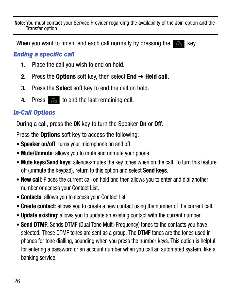 Samsung SGH-T105YKGTRF User Manual | Page 30 / 50