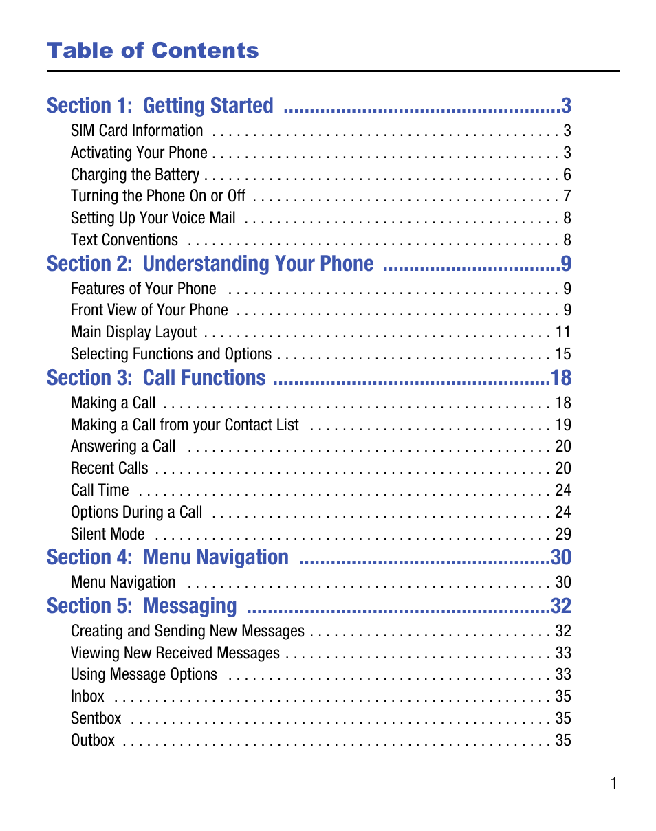 Samsung SGH-T105YKGTRF User Manual | Page 5 / 50