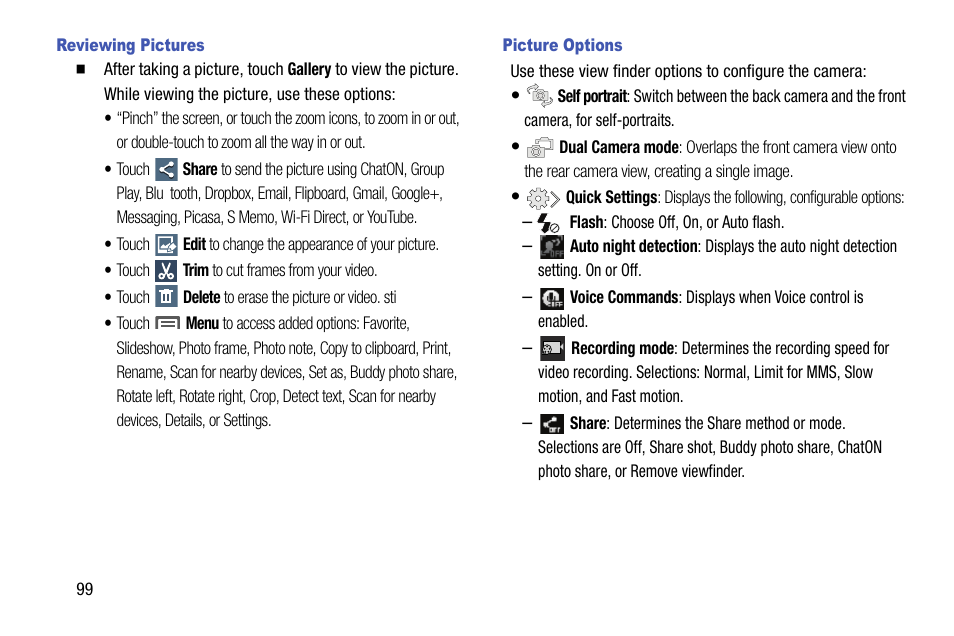 Samsung SCH-R970ZWAUSC User Manual | Page 104 / 249