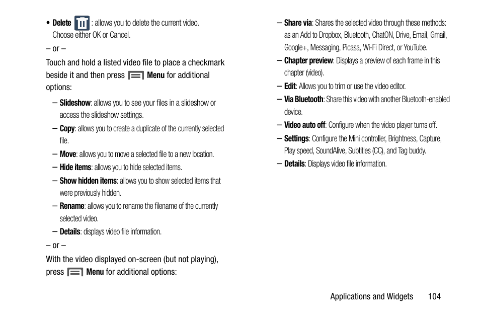 Samsung SCH-R970ZWAUSC User Manual | Page 109 / 249