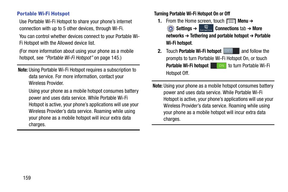 Samsung SCH-R970ZWAUSC User Manual | Page 164 / 249