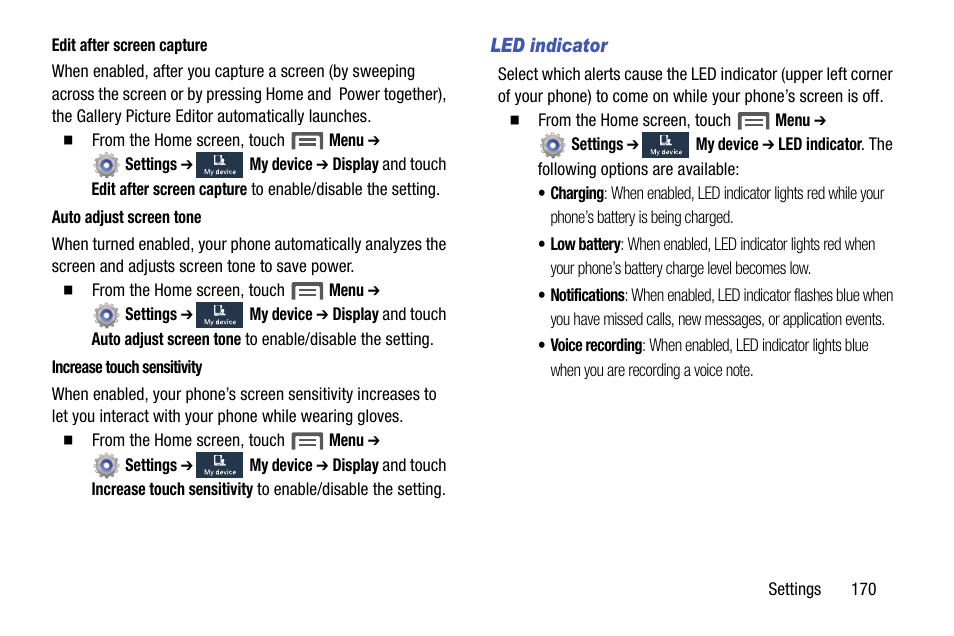 Samsung SCH-R970ZWAUSC User Manual | Page 175 / 249