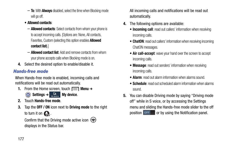 Samsung SCH-R970ZWAUSC User Manual | Page 182 / 249