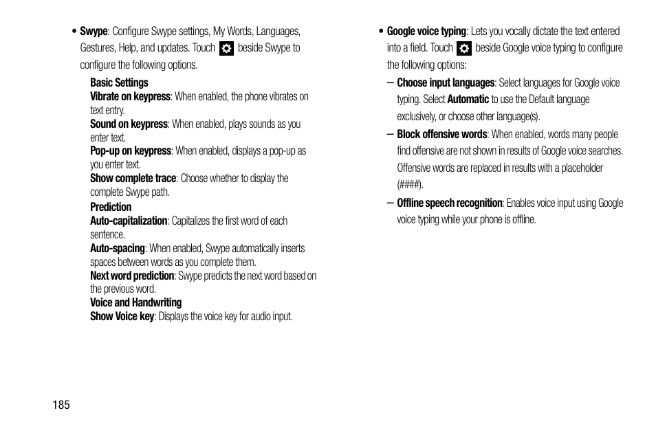 Samsung SCH-R970ZWAUSC User Manual | Page 190 / 249