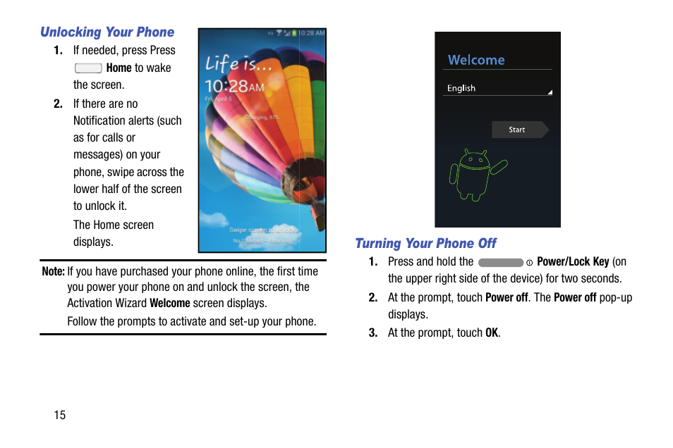 Samsung SCH-R970ZWAUSC User Manual | Page 20 / 249
