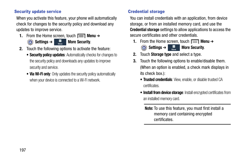 Samsung SCH-R970ZWAUSC User Manual | Page 202 / 249