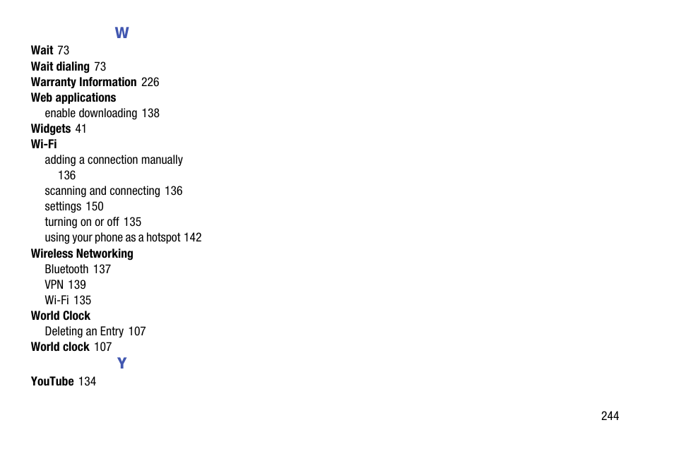 Samsung SCH-R970ZWAUSC User Manual | Page 249 / 249