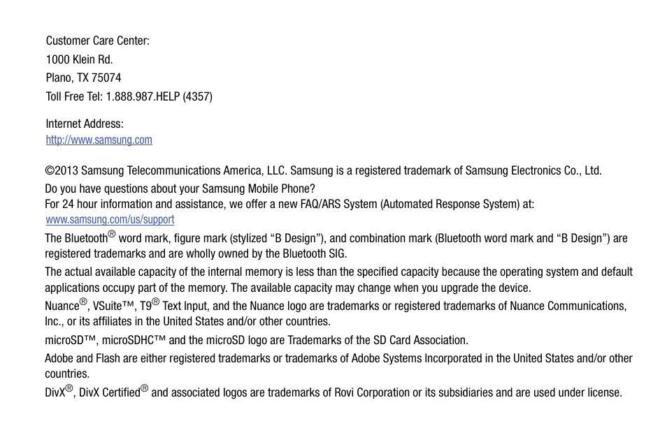 Samsung SCH-R970ZWAUSC User Manual | Page 4 / 249