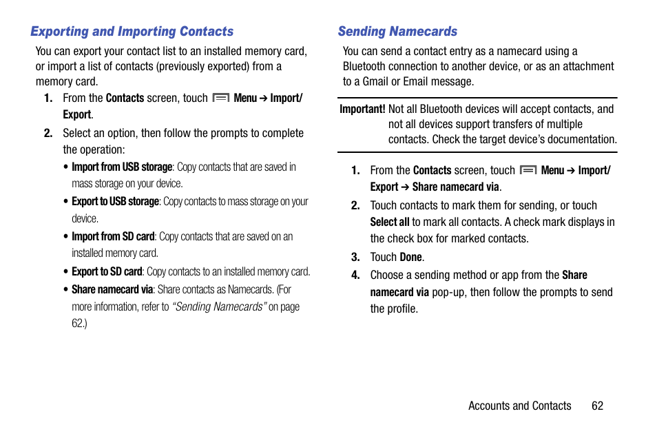 See “sending, Rd. (for more | Samsung SCH-R970ZWAUSC User Manual | Page 67 / 249