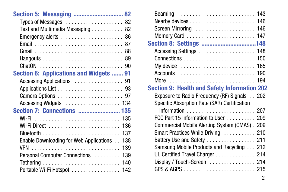 Samsung SCH-R970ZWAUSC User Manual | Page 7 / 249