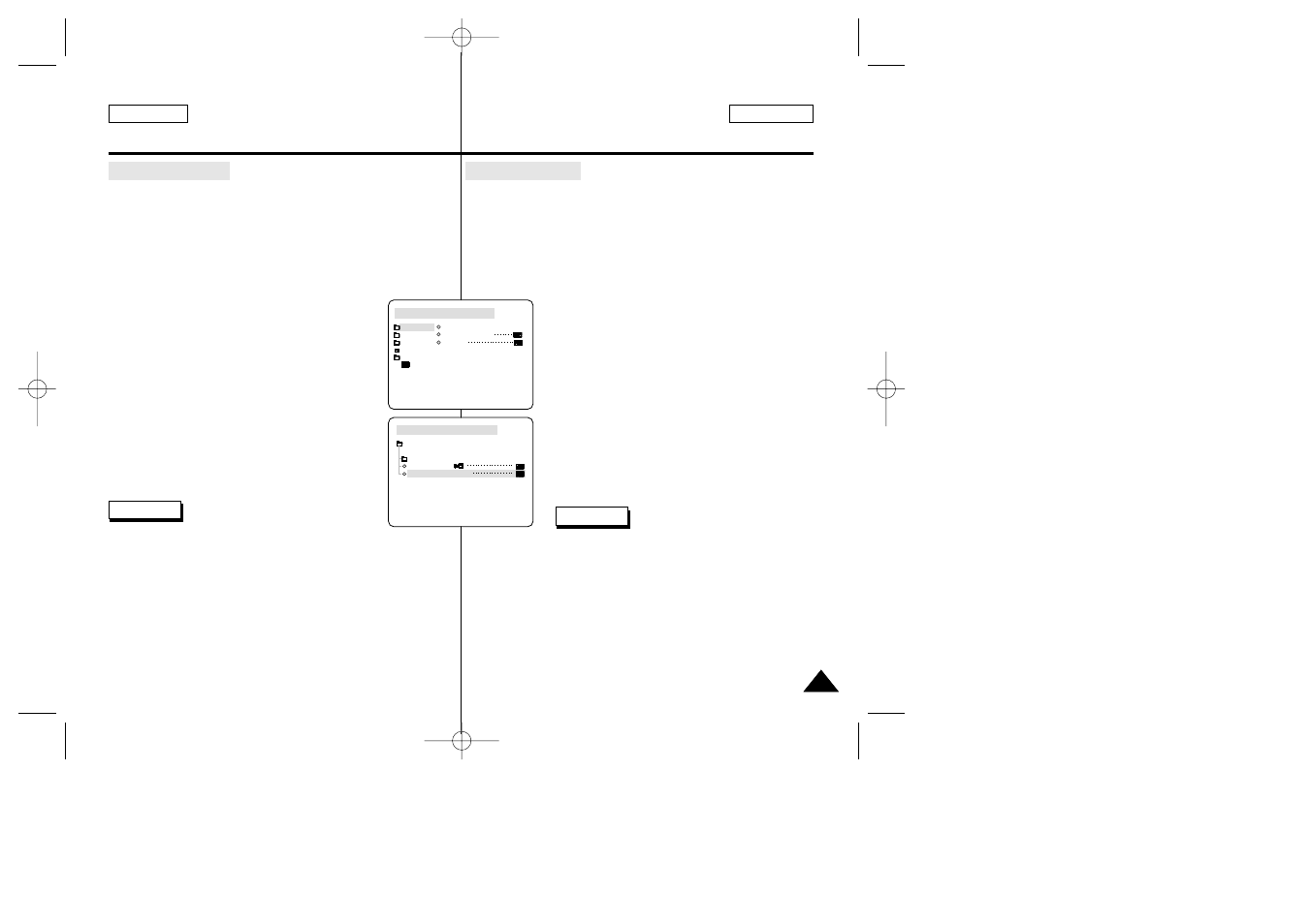 Advanced recording, Grabación avanzada | Samsung SC-D23-XAA User Manual | Page 39 / 103