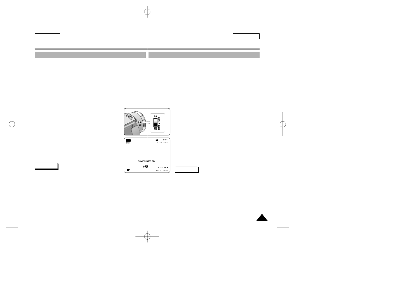 Advanced recording, Grabación avanzada | Samsung SC-D23-XAA User Manual | Page 65 / 103