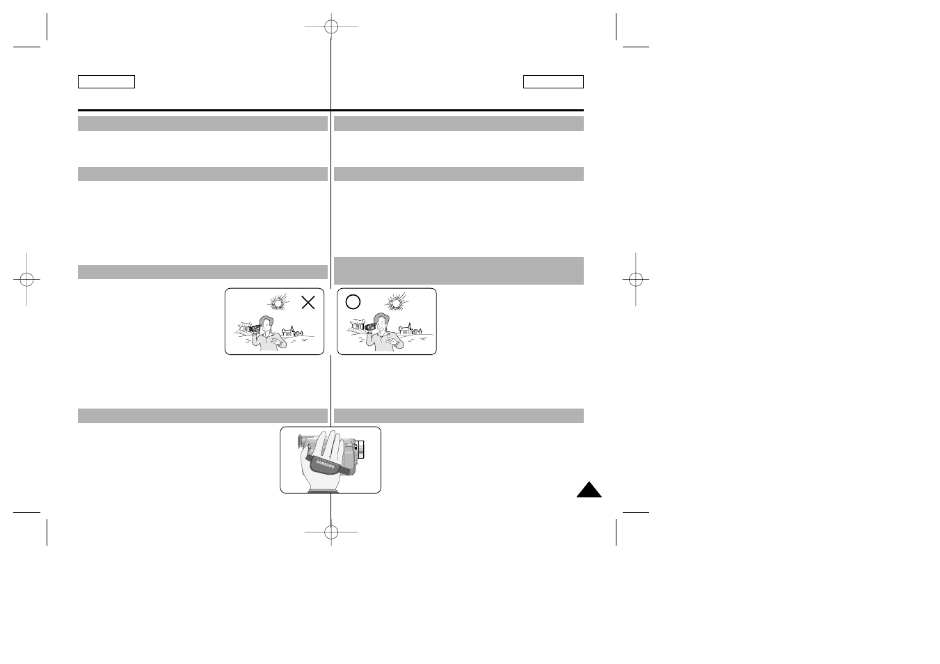 Notas e instrucciones de seguridad | Samsung SC-D23-XAA User Manual | Page 9 / 103