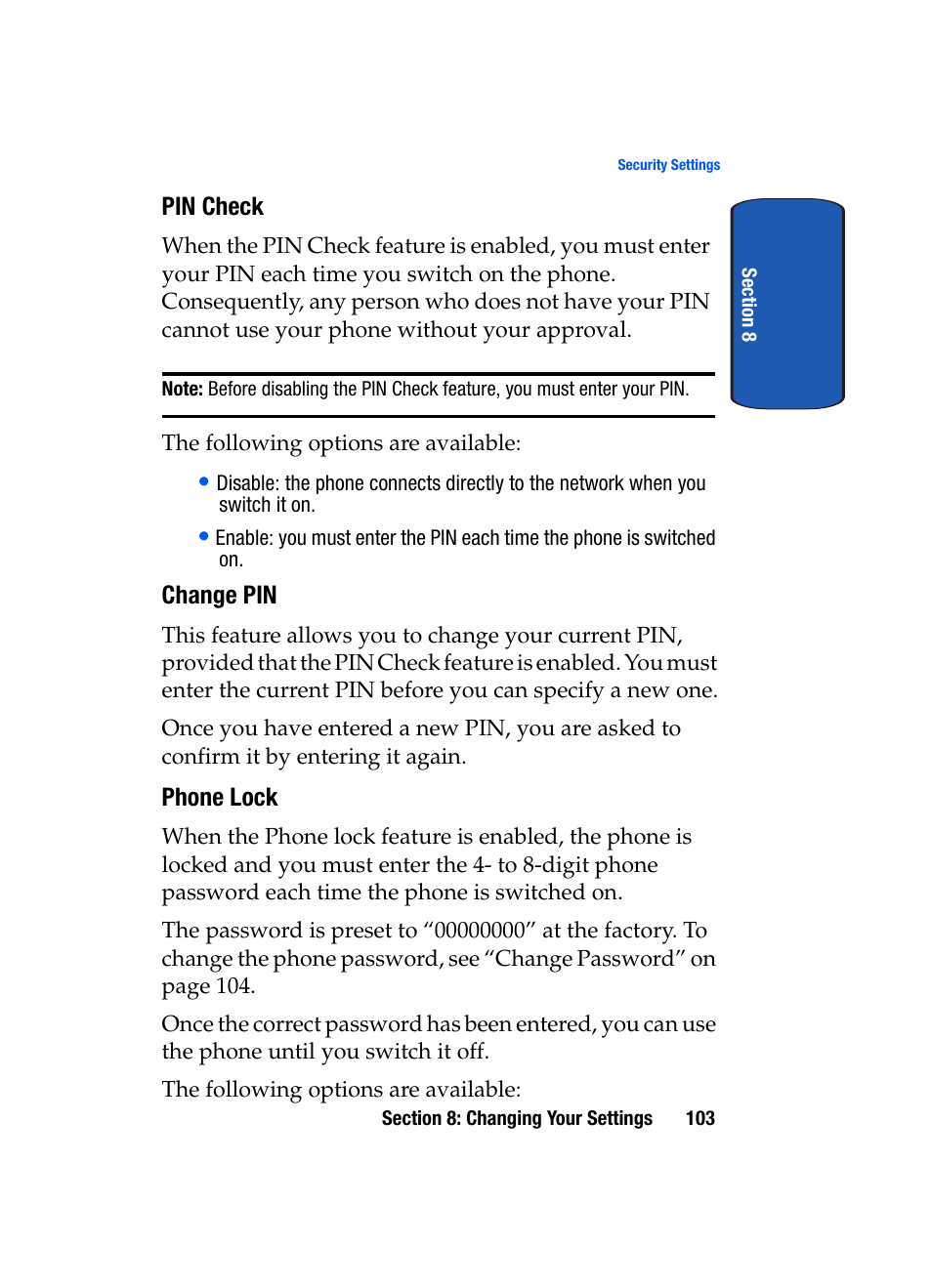 Samsung SGH-X507HBACIN User Manual | Page 107 / 178