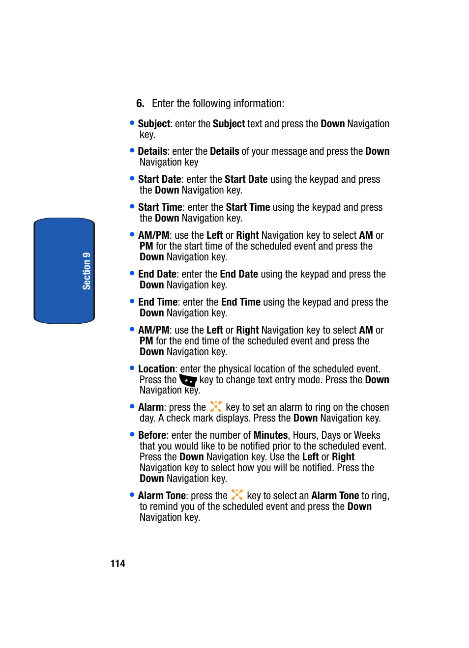 Samsung SGH-X507HBACIN User Manual | Page 118 / 178