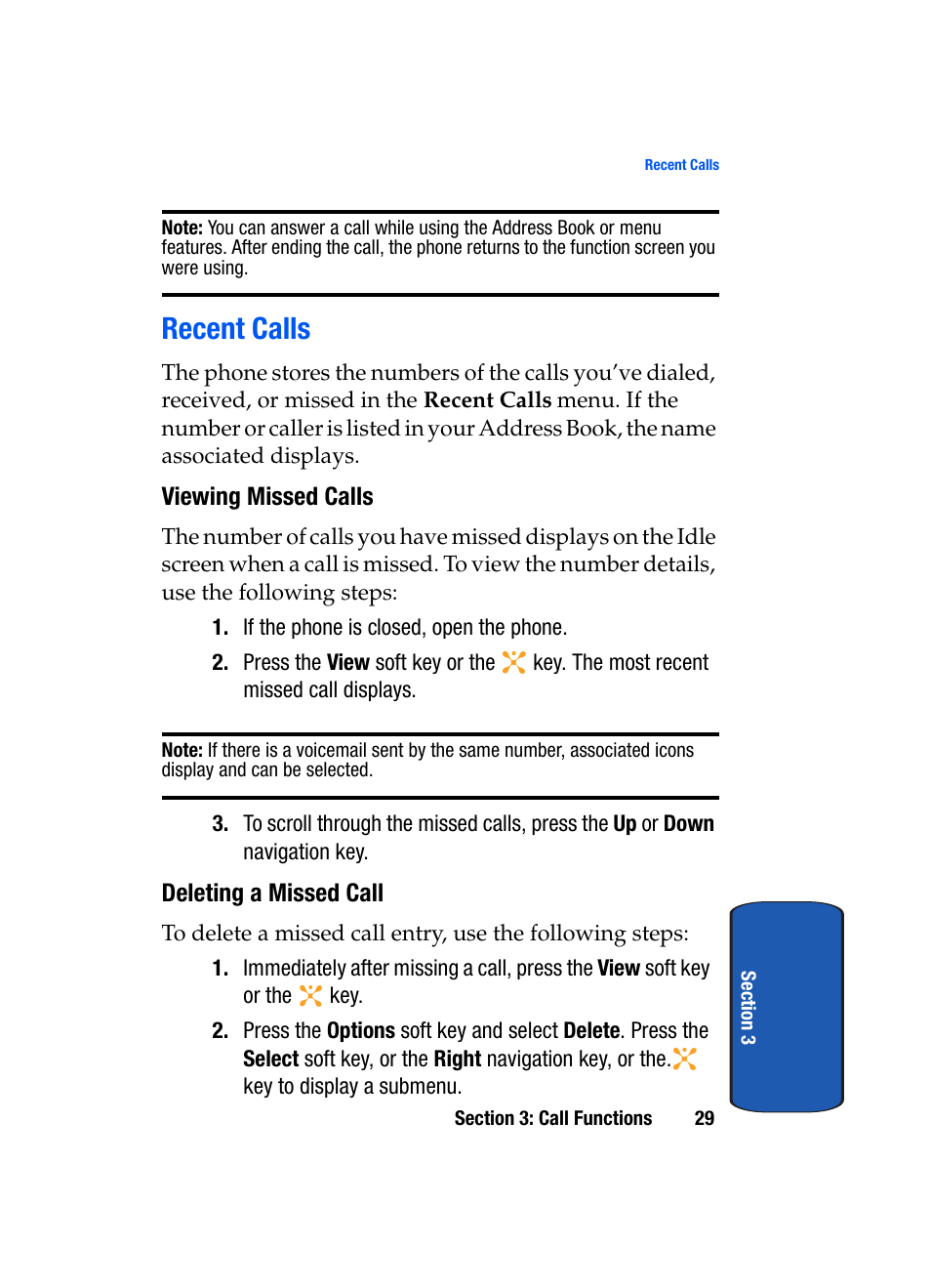 Recent calls | Samsung SGH-X507HBACIN User Manual | Page 33 / 178