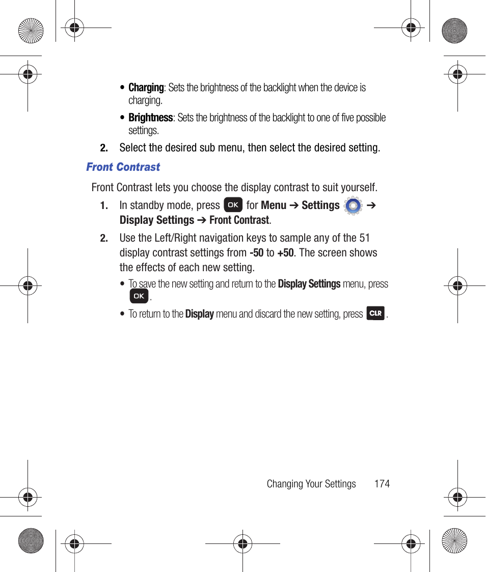 Front contrast | Samsung SCH-R260DAAUSC User Manual | Page 179 / 271