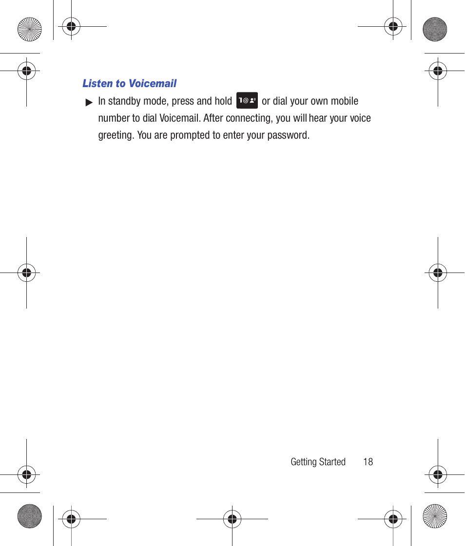 Listen to voicemail | Samsung SCH-R260DAAUSC User Manual | Page 23 / 271