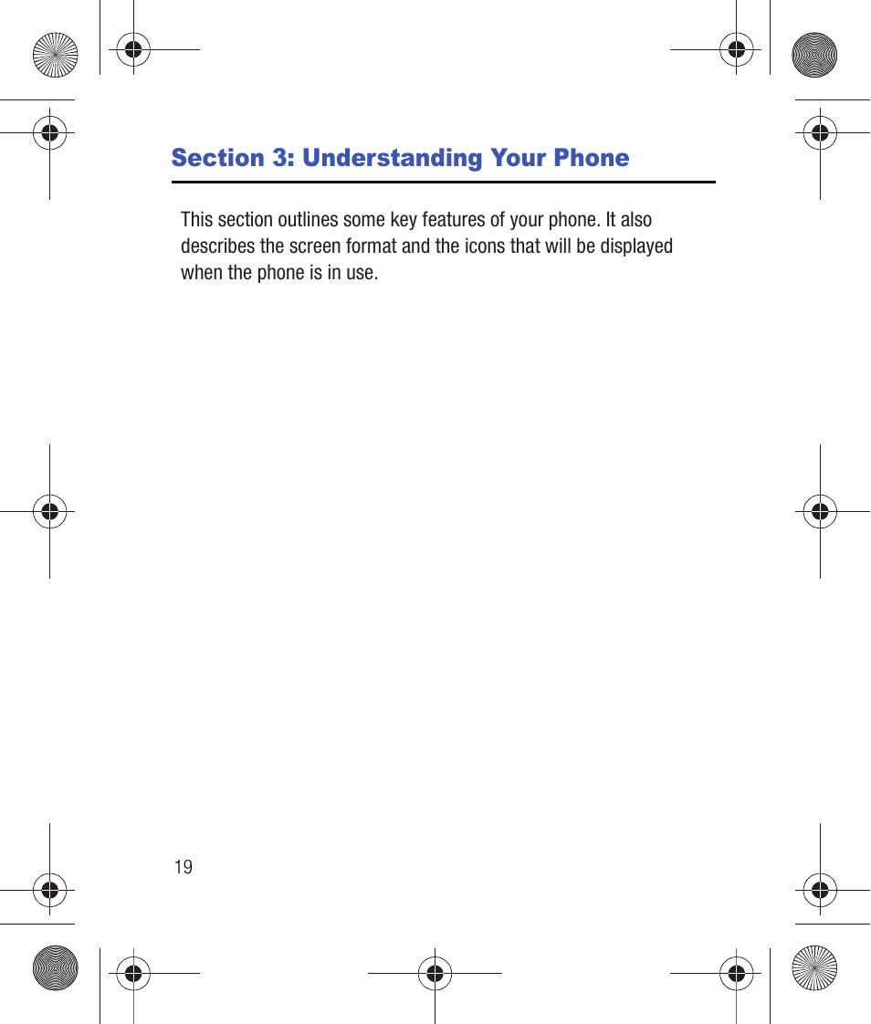 Section 3: understanding your phone, Section 2: understanding your phone | Samsung SCH-R260DAAUSC User Manual | Page 24 / 271