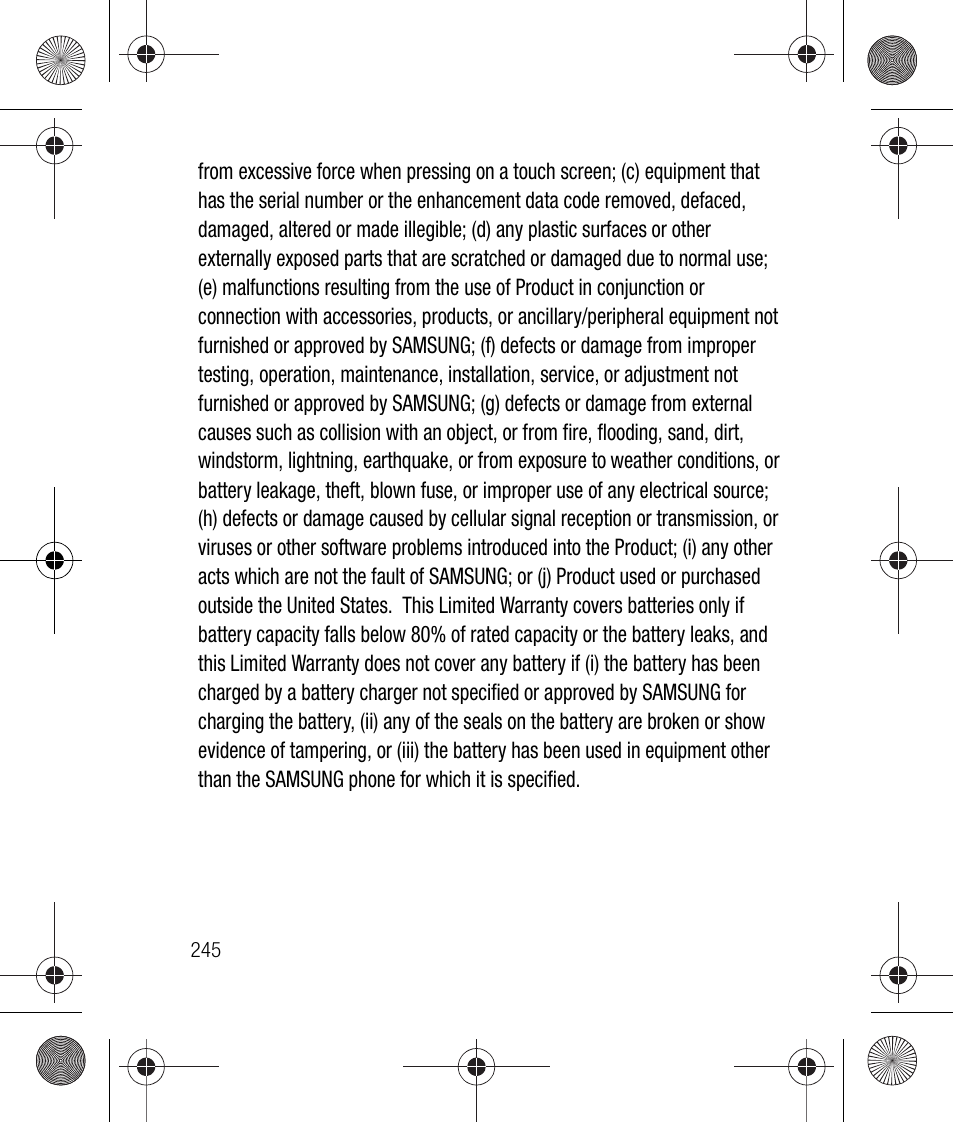 Samsung SCH-R260DAAUSC User Manual | Page 250 / 271