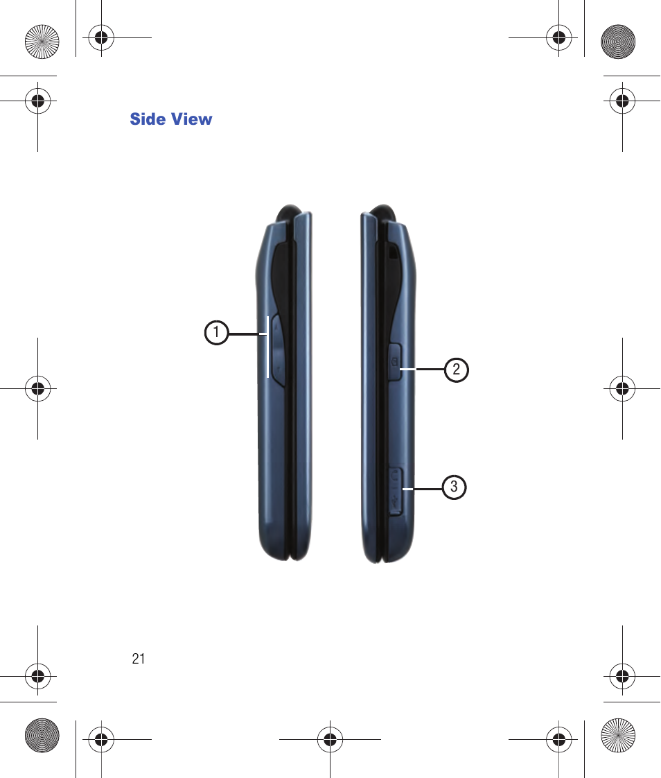 Side view | Samsung SCH-R260DAAUSC User Manual | Page 26 / 271