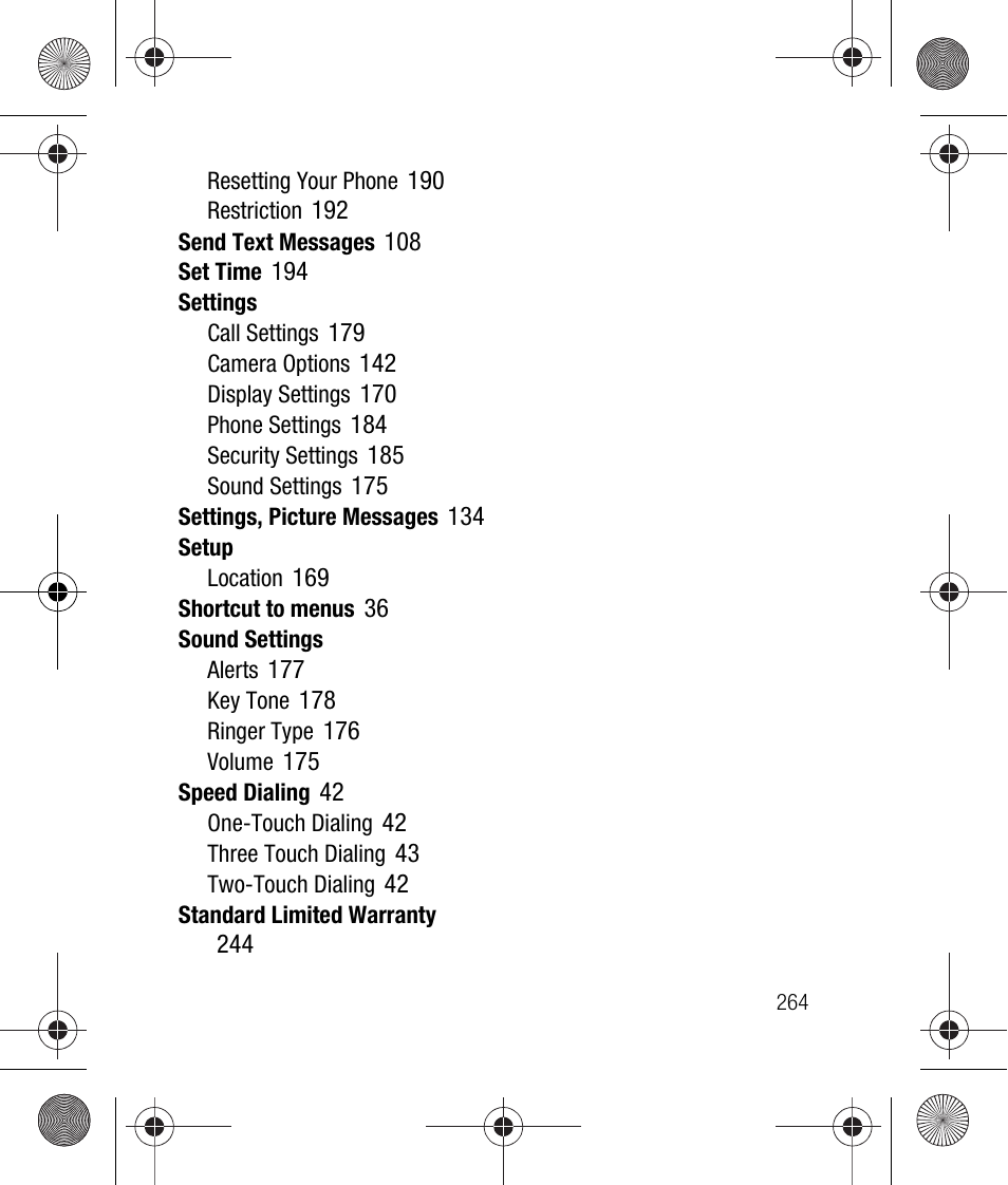 Samsung SCH-R260DAAUSC User Manual | Page 269 / 271