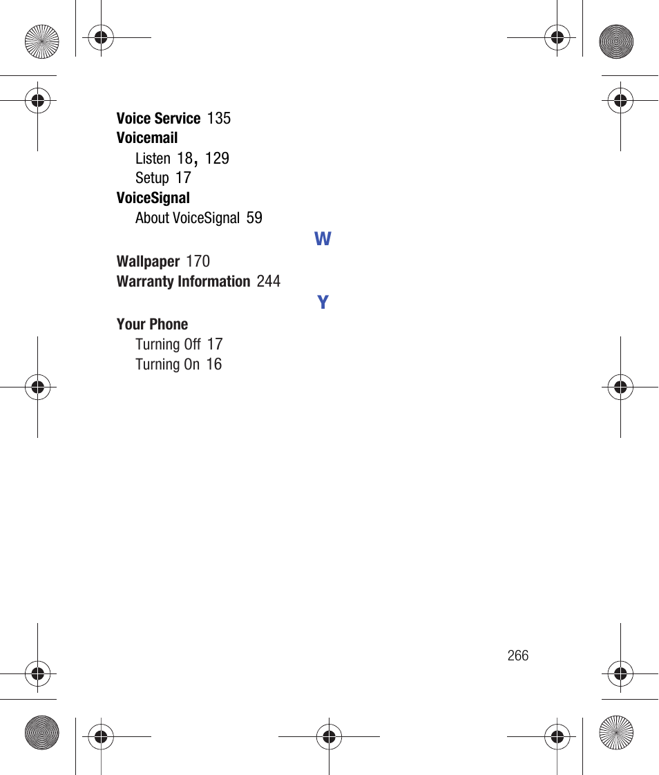Samsung SCH-R260DAAUSC User Manual | Page 271 / 271