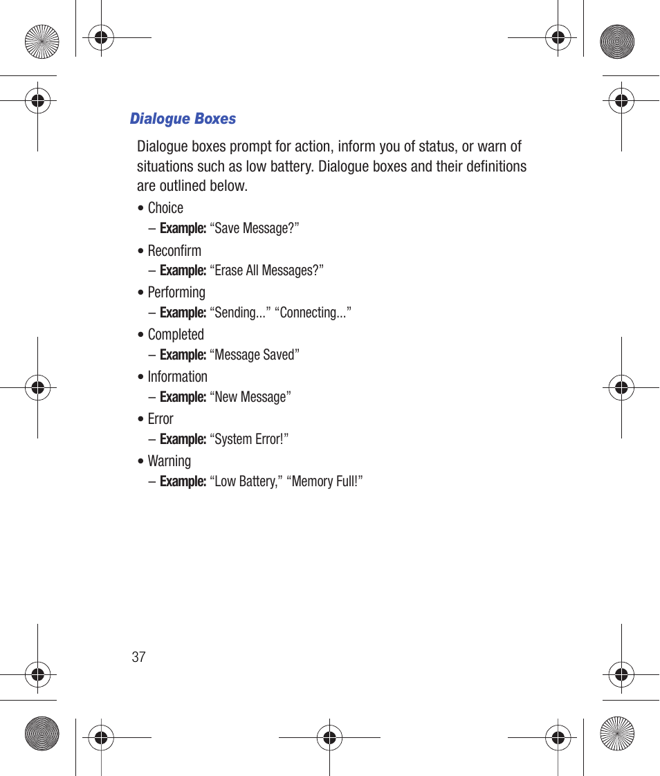 Dialogue boxes | Samsung SCH-R260DAAUSC User Manual | Page 42 / 271