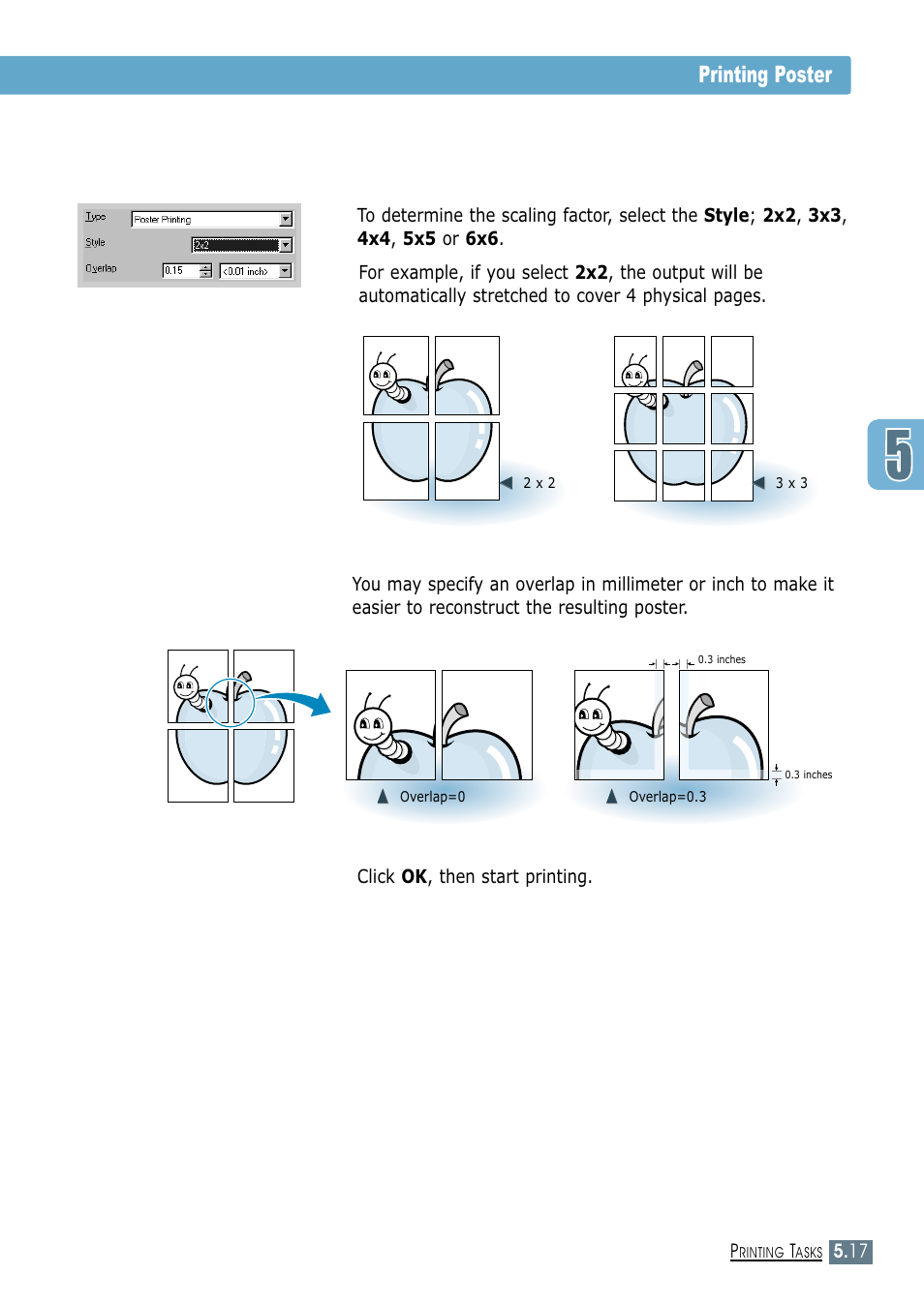 Printing poster 5 | Samsung ML-1450-XAX User Manual | Page 88 / 206