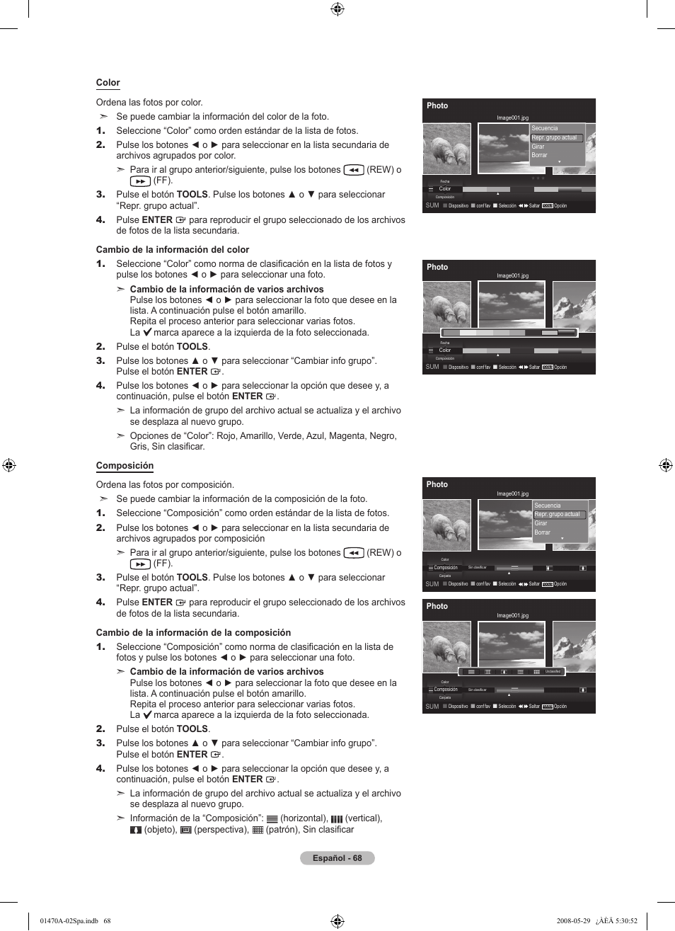 Samsung LN46A750R1FXZA User Manual | Page 210 / 273