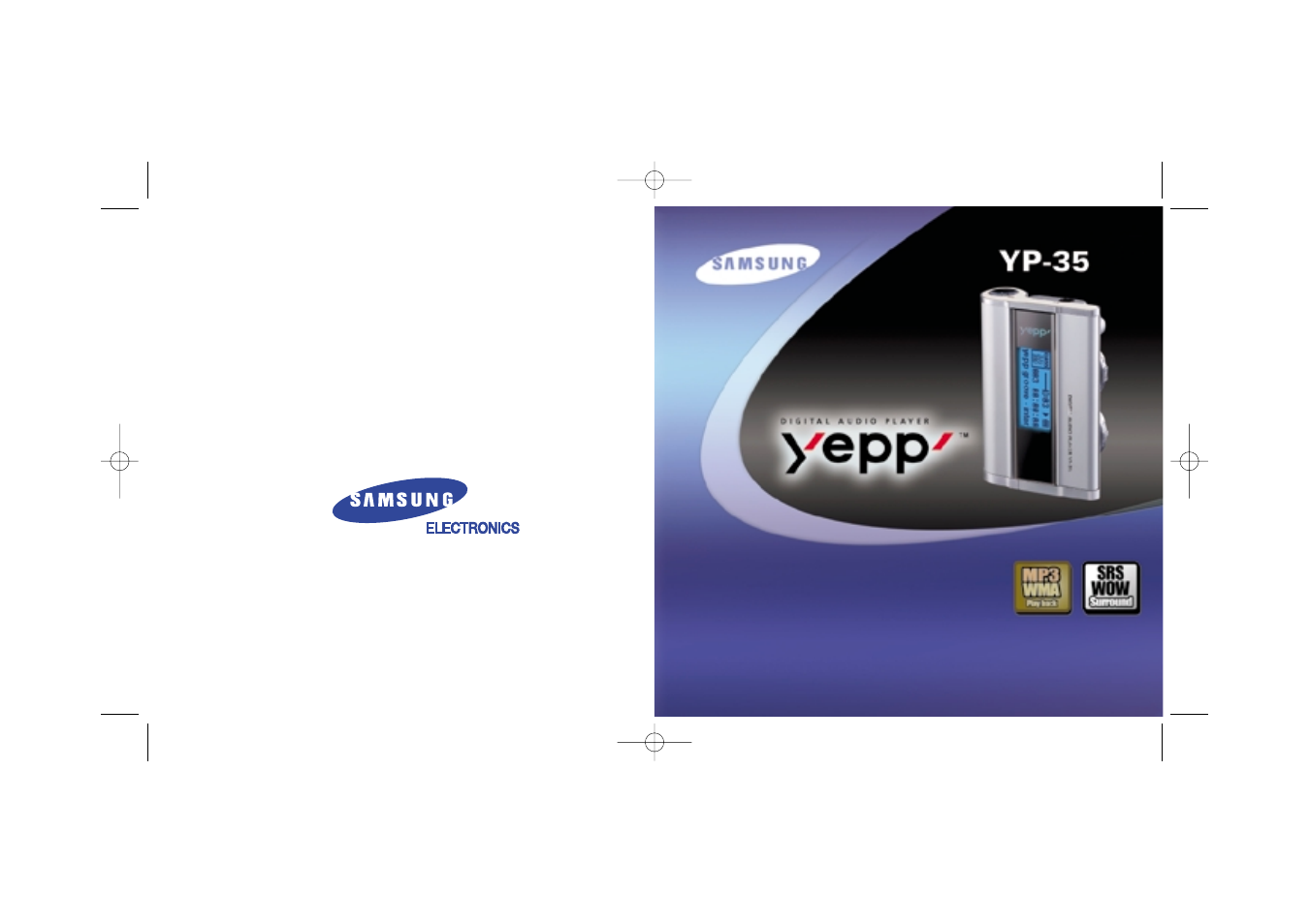 Samsung YP-35H-XAC User Manual | 26 pages