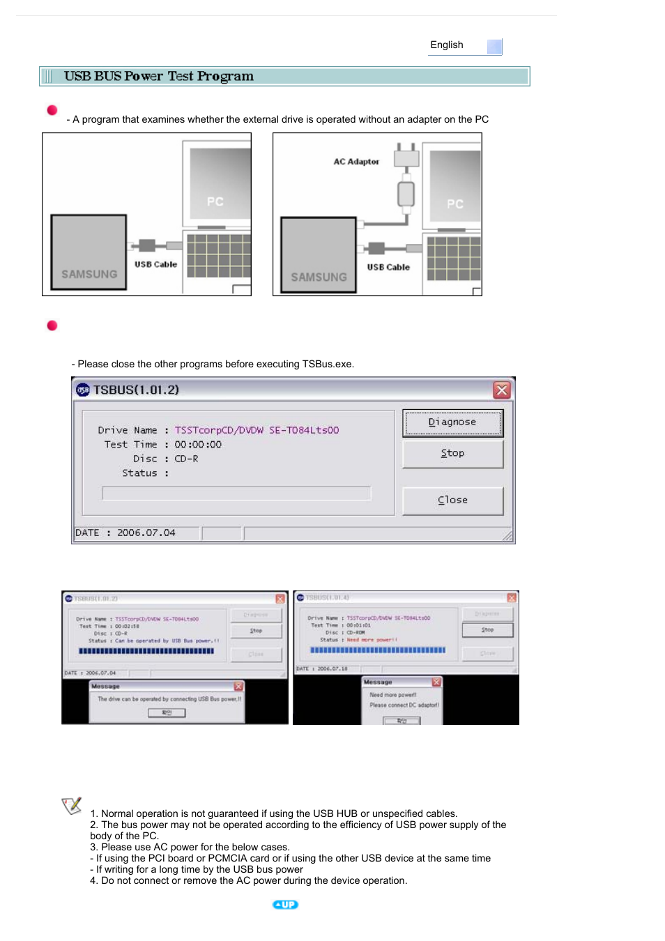 Tsbus | Samsung SE-T084M-RSWD User Manual | Page 20 / 28