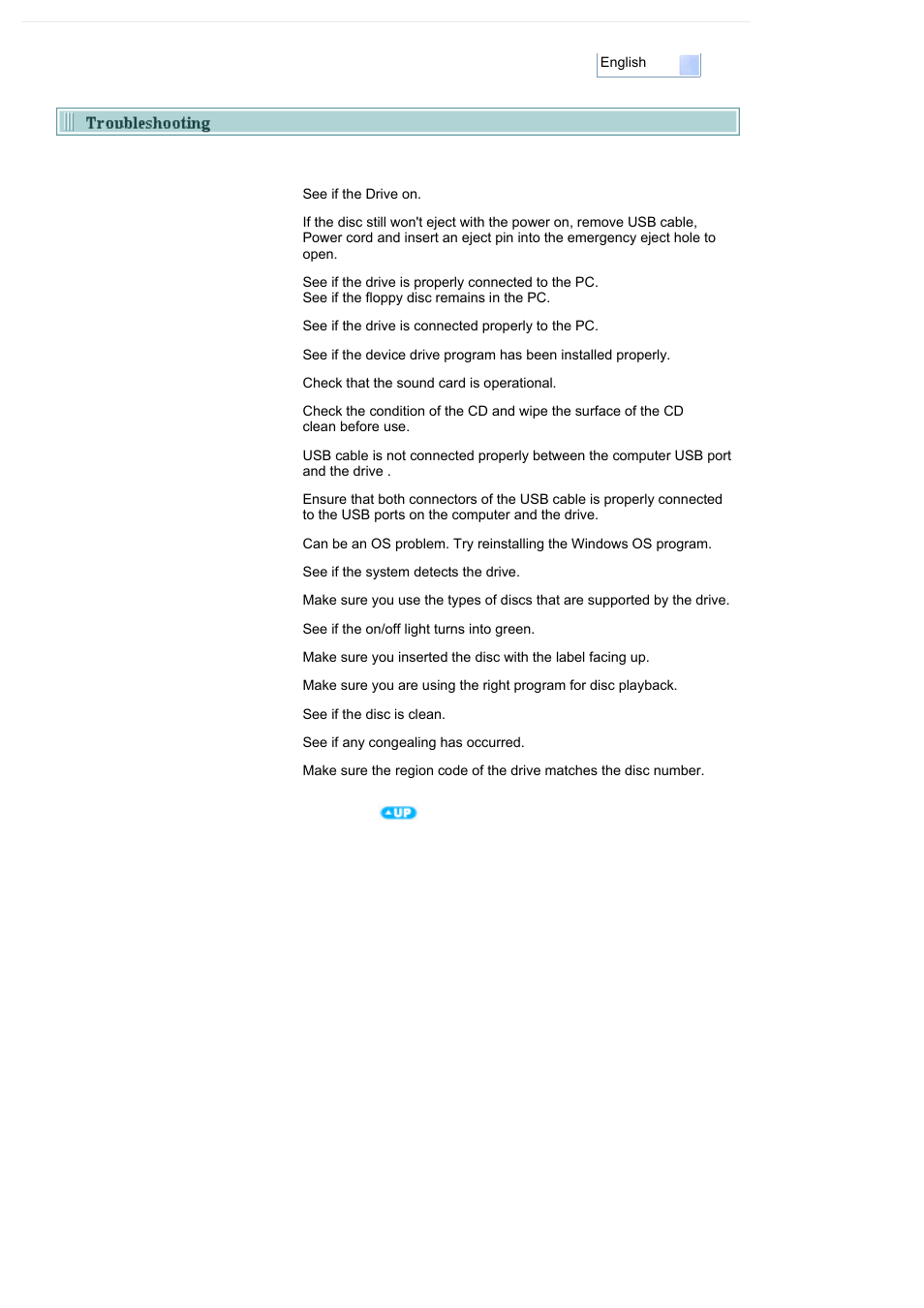 Troubleshooting | Samsung SE-T084M-RSWD User Manual | Page 24 / 28