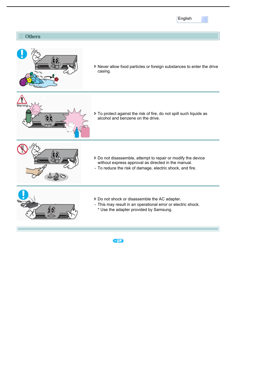 Others | Samsung SE-T084M-RSWD User Manual | Page 6 / 28