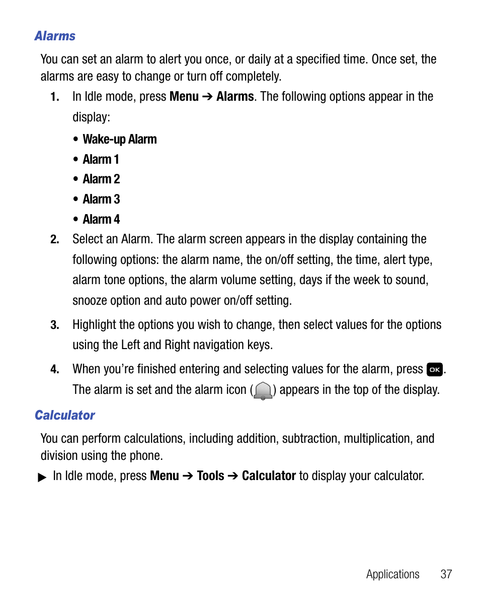 Samsung SGH-T155YKGTRF User Manual | Page 41 / 56