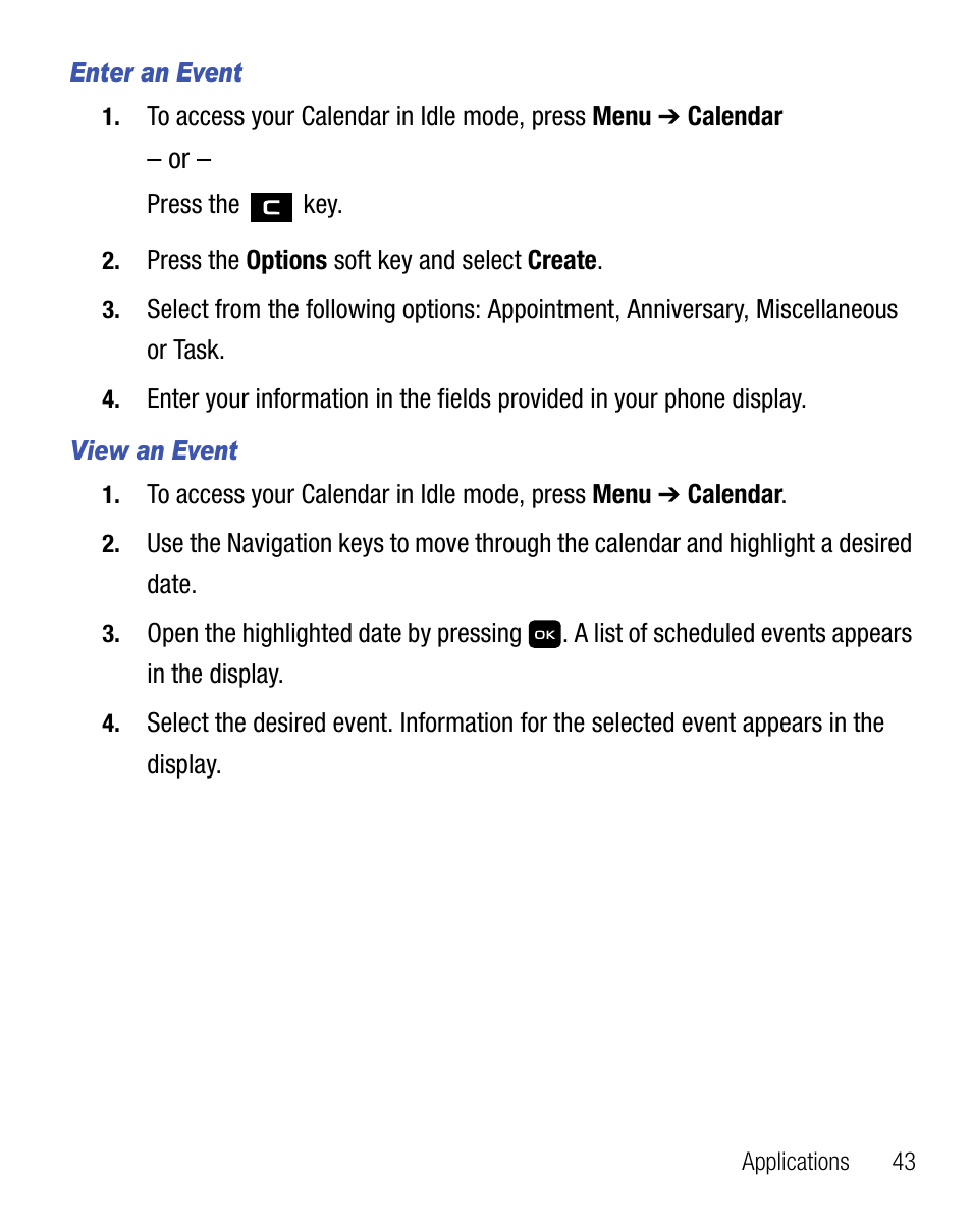 Samsung SGH-T155YKGTRF User Manual | Page 47 / 56